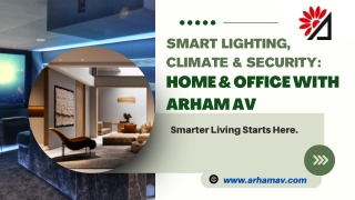 Smart Home Automation Solutions by Arham AV