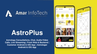 AstroPlus App Presentation
