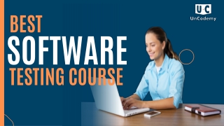 Best Software Testing Course at Uncodemy
