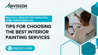 Tips for Choosing the Best Interior Painting Services