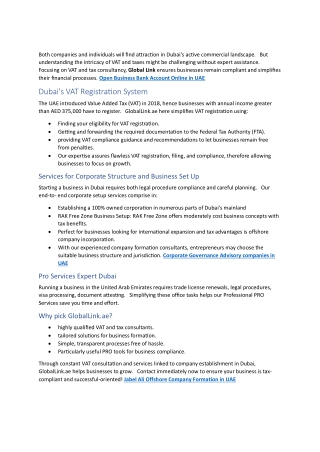 business setup consultant in Dubai