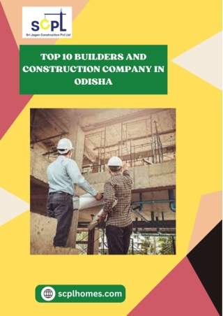 Top 10 Builders And Construction Company In Odisha