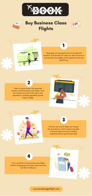 Buy Business Class Flights