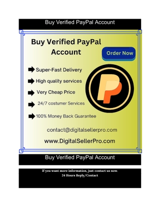 Buy Verified PayPal Account