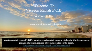 2 bedroom condo panama city beach