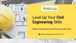 Civil Engineering Assignment Help Guide | Simplify Complex Concepts & Score Bett