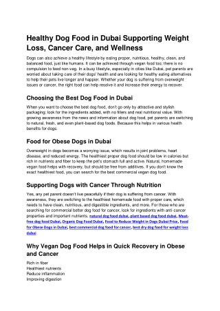 Homemade dog food for itchy skin