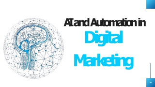 AI and automation in Digital Marketing