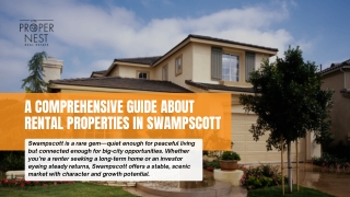 A Comprehensive Guide About Rental Properties in Swampscott