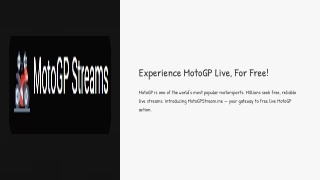 Live MotoGP streaming free