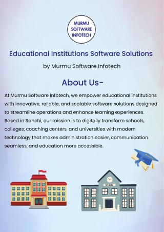 Empowering Education School Collage and Library// Murmu Software Infotech Offici