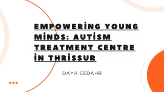 autism treatment Centre in Thrissur