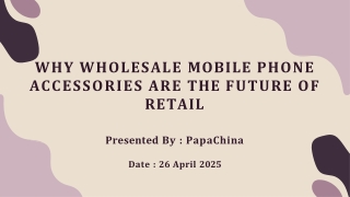 Phone Accessories Manufacturer