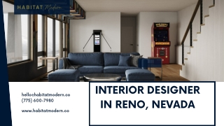 Interior designer in Reno, Nevada - Habitat Modern
