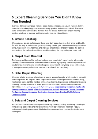 high level window cleaning Company