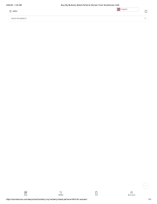 Buy My Burberry Black Perfume Women From Scentszone UAE