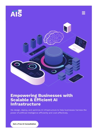 Aiinfrastructure consulting