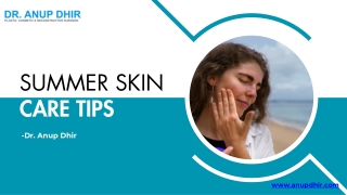 Summer Skin Care Tips