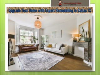 Upgrade Your Home with Expert Remodeling in Dallas TX