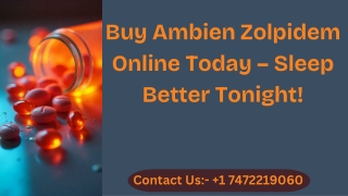 Buy Ambien Zolpidem Online Today – Sleep Better Tonight!