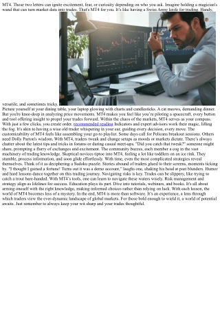 MT4: The Trader's Magic Wand