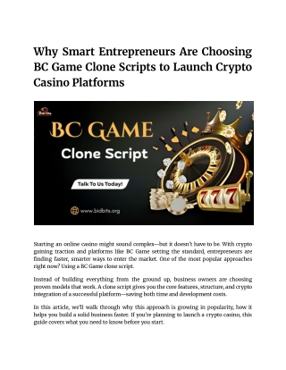 Entrepreneurs-Guide-to-Launching-Crypto-Casino-with-BC-Game-Clone-Bidbits