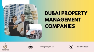 dubai property management companies