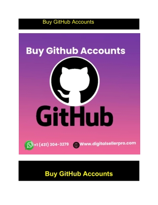 Best Buy top 3 GitHub Accounts2025