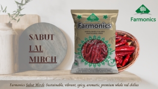 Buy best quality sabut lal mirch from farmonics