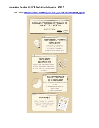 Documentación Electronica de los Actos Juridicos