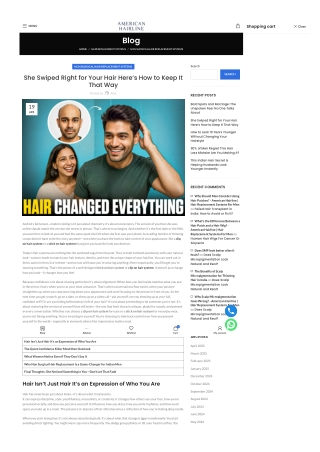 She Swiped Right for Your Hair Here’s How to Keep It That Way