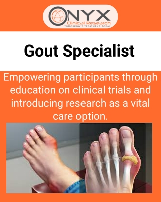 Top Gout Specialist Near Me for Personalized Care