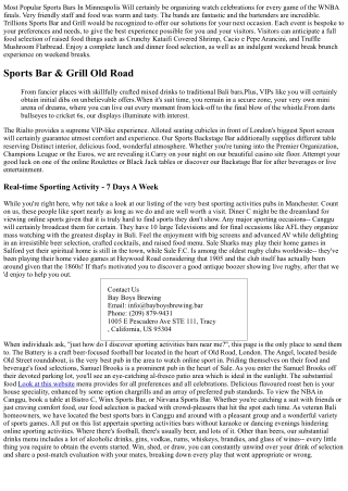 Sporting Activities & Social: Sports Bar Orlando, Fl