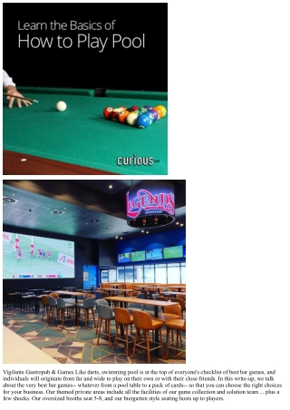 Boost Your Bar Scene With Board Games: Ingenious Bar Event Concepts Education