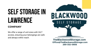 Self Storage in Lawrence