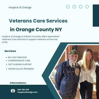Veterans Care Services in Orange County NY  Hospice of Orange