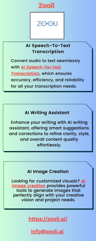AI Speech-To-Text Transcription