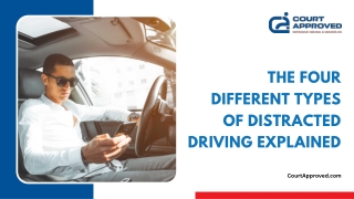 Understanding the Four Types of Distracted Driving for Safety Awareness