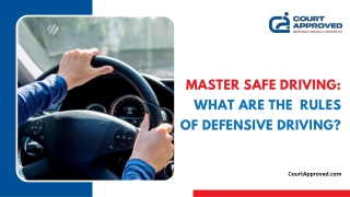 Master Defensive Driving: 5 Rules to Keep You Safe on Roads