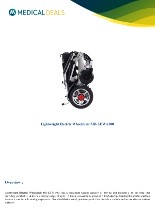 Lightweight-Electric-Wheelchair-MD-LEW-1000
