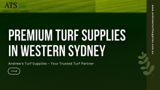 turf supplies western sydney