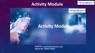 Activity Module