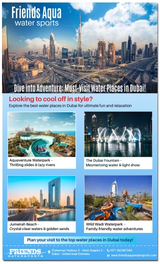 Water Places in Dubai