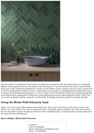 How to Build an Easy DIY Patio to Upgrade Your Backyard