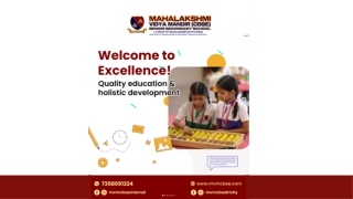 Shape a Brighter Tomorrow at Mahalakshmi Vidya Mandir Senior Secondary School!