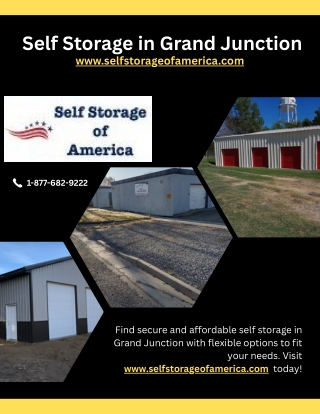Self Storage in Grand Junction - selfstorageofamerica.com
