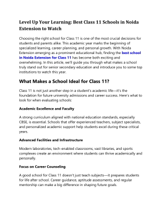 Level Up Your Learning