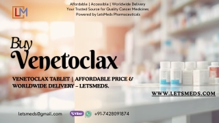 Venetoclax Tablet Cost Online Manila Philippines