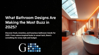 What Bathroom Designs Are Making the Most Buzz in 2025