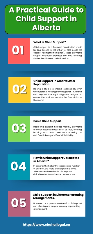 A Practical Guide to Child Support in Alberta.